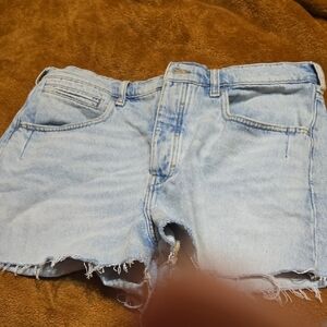 Pilcro Light Blue Jean Shorts
